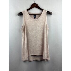 Women’s GAP Medium Seashell Nude Tank Blouse